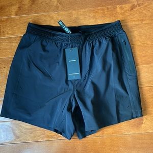 NWT Ten Thousand Black Session Short (With Liner) 5" Size XS, M & L